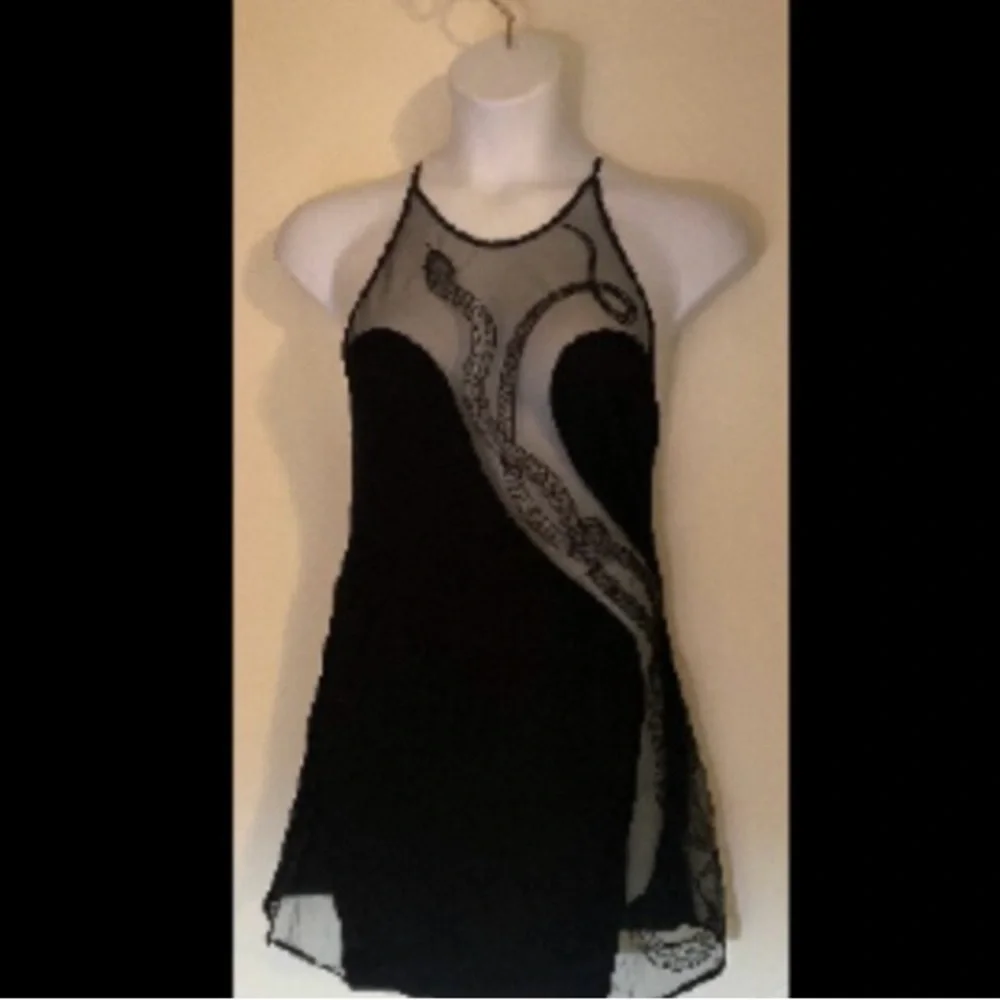 Elegant Black Medusa Slip by Thistle & Spire NWT - Picture 2 of 4